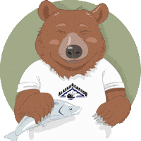 Bear Ocean GIF by Alaska Seafood
