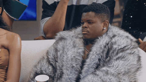 Bbnaija Deep Sigh GIF by Big Brother Naija