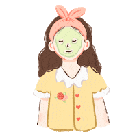 Relaxing Good Night Sticker by 17Beauty