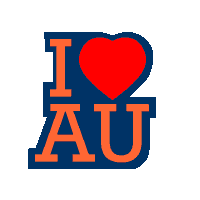 AuburnUniversity auburn aub auburnuniversity auburnu Sticker