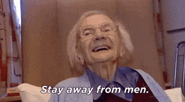 Stay Away Grandma GIF