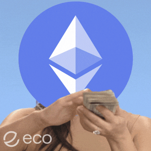 To The Moon Crypto GIF by Eco