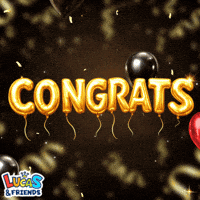 Happy Well Done GIF by Lucas and Friends by RV AppStudios