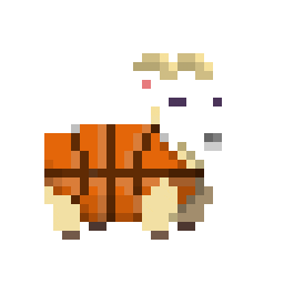 subpixel basketball ready goat hoops Sticker