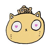 itsoodon love heart hearts oodon Sticker