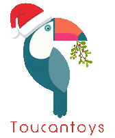 Toucantoys christmas laugh xmas play Sticker