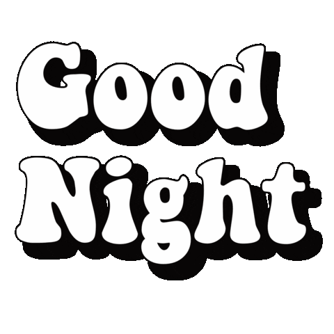 Good Night Sticker