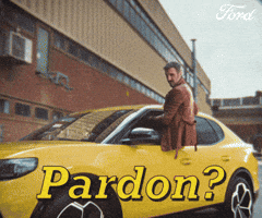 Excuse Me Pardon GIF by Ford