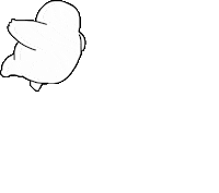 fattyho fatty 肥仔 fattyho falldown Sticker