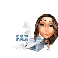 Makenajordison Fax Sticker by Genies