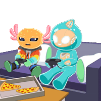 Sleepy Lets Play Sticker by Masters of Mayhem