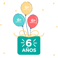 6Añoscien Sticker by Cien Nutrition