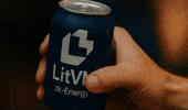 Refreshing Energy Drink GIF by LitVM