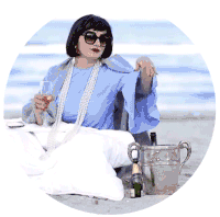 dance wine Sticker by Morodan