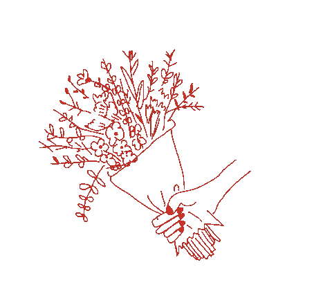 Flower 花 Sticker