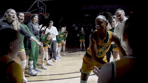 Hopkins Starting GIF by NDSU Athletics