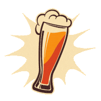 Beer Sticker by Chope & Compagnie