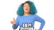 hair carol Sticker by Salon Line