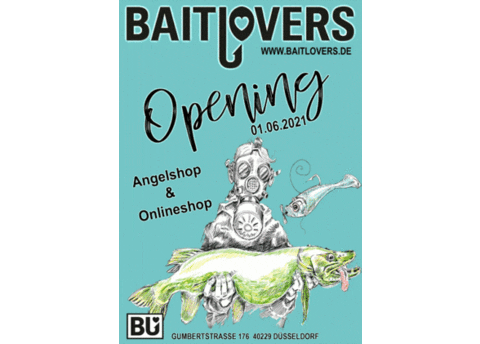 bait_lovers giphyupload fishing angeln baitlovers Sticker