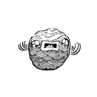 Puffer Fish Love Sticker by EDGARDUDE