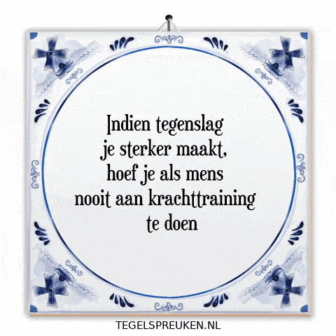 Humor Zelfvertrouwen GIF by Tegelspreuken.nl