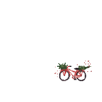 Christmas Driving Sticker by nutsandgolden