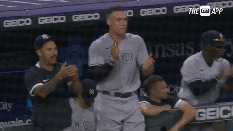 Excited Home Run GIF by YES Network