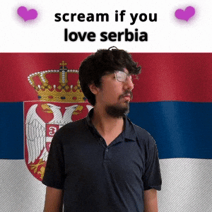(silent) scream if you love serbia