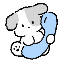 Call Me Hello Sticker