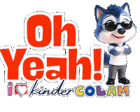 Kindercolam Sticker by KÍNDER MULTIMEDIA - COLAM