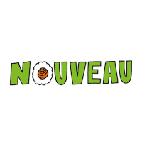 wasabicorner new sushi nouveau sushis Sticker