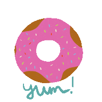 Donut Queenbe Monyei Sticker by Queenbe