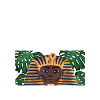 King Africa Sticker by Monstera Mania