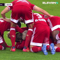 Happy Football GIF by ElevenSportsBE