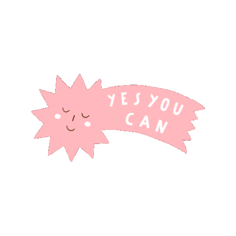 Yes You Can Shooting Star Sticker