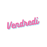 Vendredi Sticker by BaccOffice