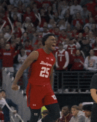 Lets Go Hype GIF by Wisconsin Badgers