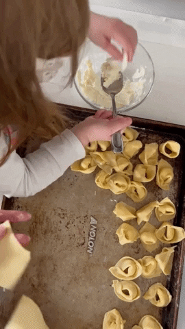 brenaloubakes giphyupload food blog homemade pasta GIF