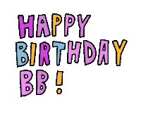 Happy Birthday Sticker