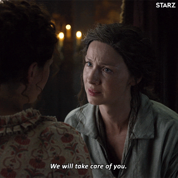 comforting season 4 GIF by Outlander