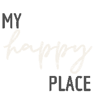 Happy Place Sticker by Mysiga