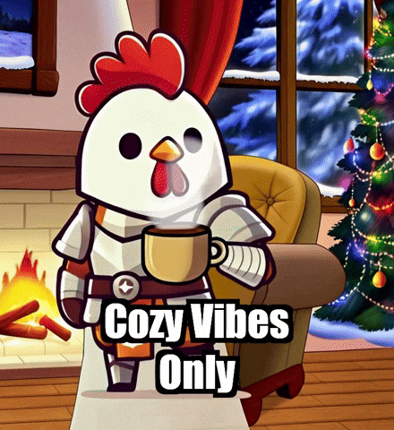 Winter Fireplace GIF by Zorooster
