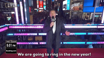 We Are Going To Ring In The New Year