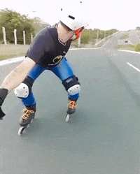 Rollerskating Rollerblades GIF
