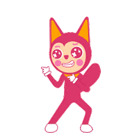 nanaiicl cool kawaii fox tierno Sticker