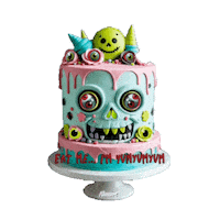 Nissart halloween birthday horror crazy Sticker