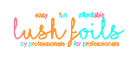 Lushhair hair lush foils lushhair Sticker