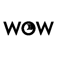 TabbyChique wow wauw zwart wow cat Sticker