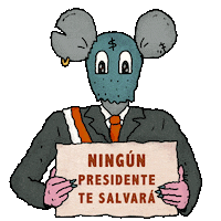 Peru Rat Sticker by Mr Tronch