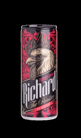 VitinkaKozluk giphygifmaker richard Energy drink rooster GIF